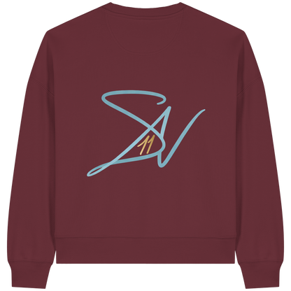 SN11 - Womens Organic Boxcut Sweatshirt