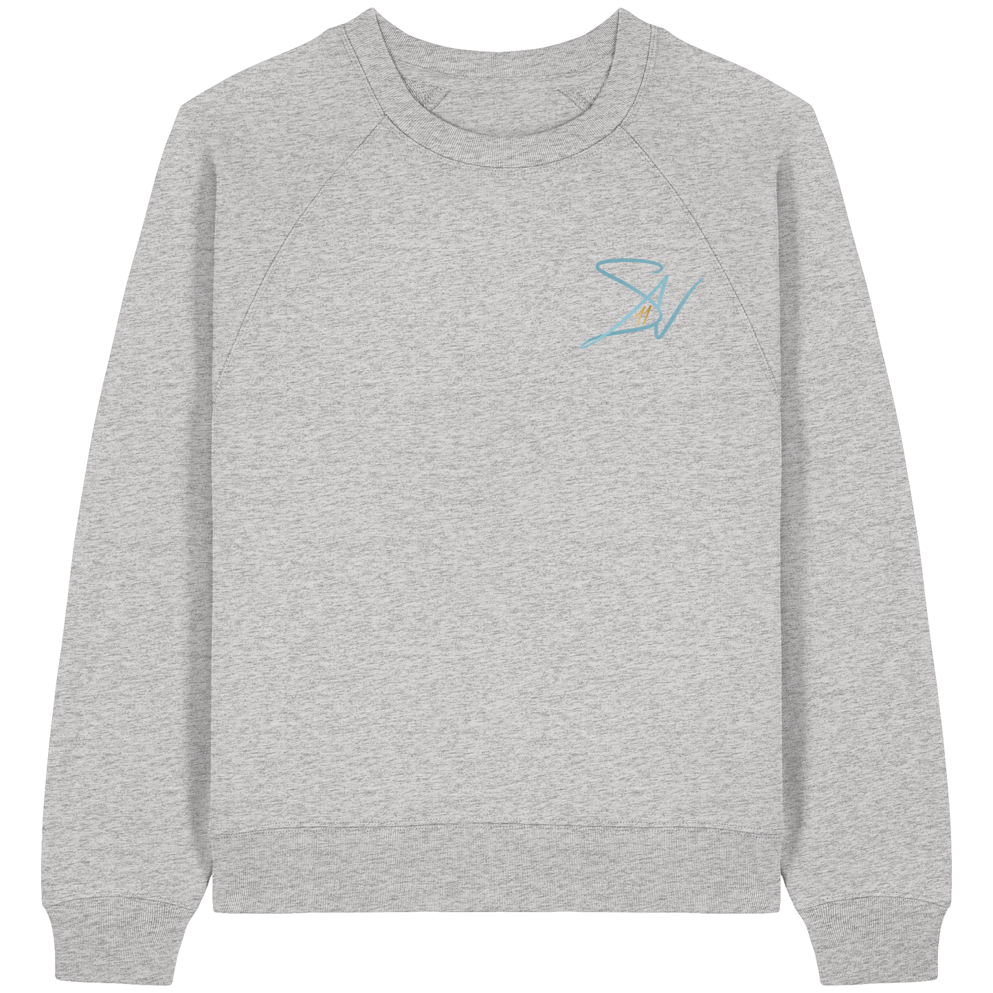 SN11 - Womens Organic Raglan Sweatshirt