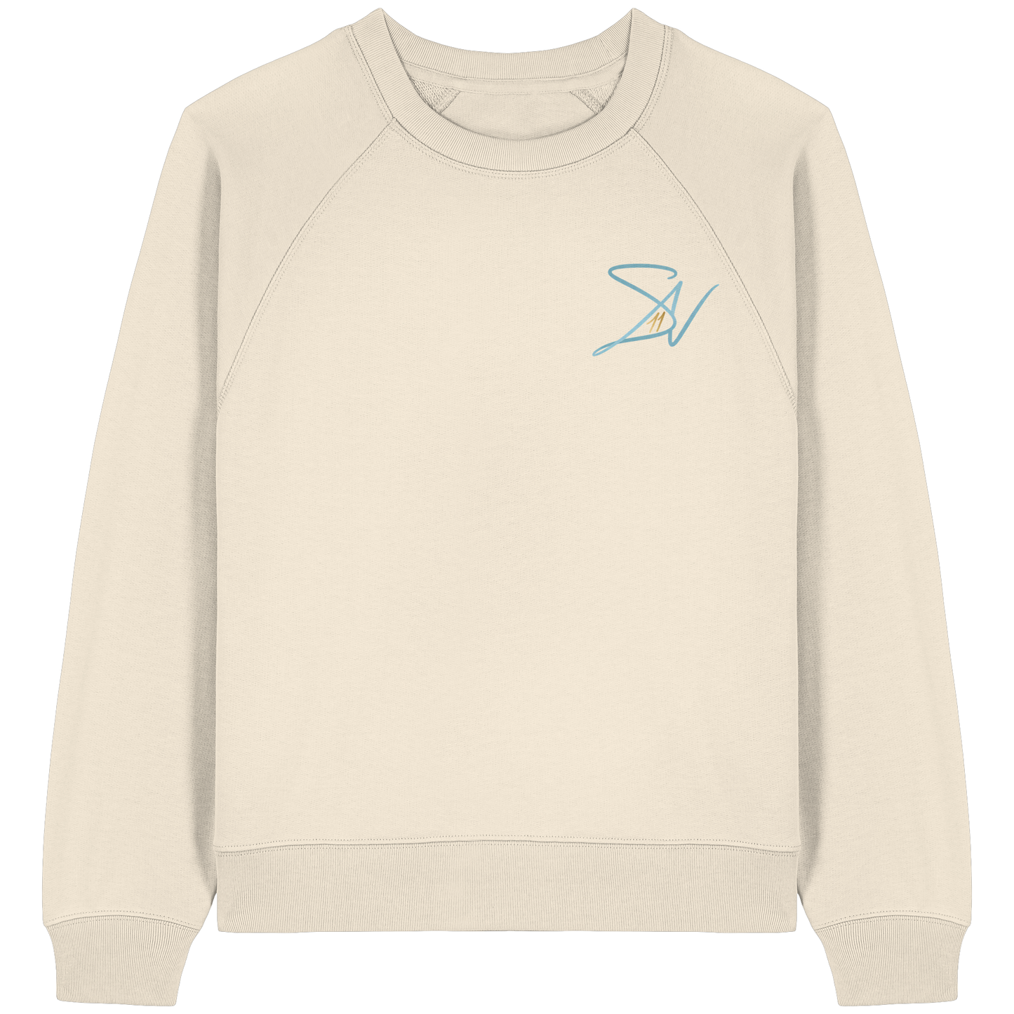 SN11 - Womens Organic Raglan Sweatshirt